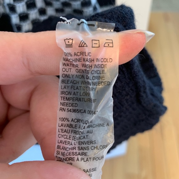 Alia Dotted Cowl Neck Sweater in 2X - Picture 4 of 4